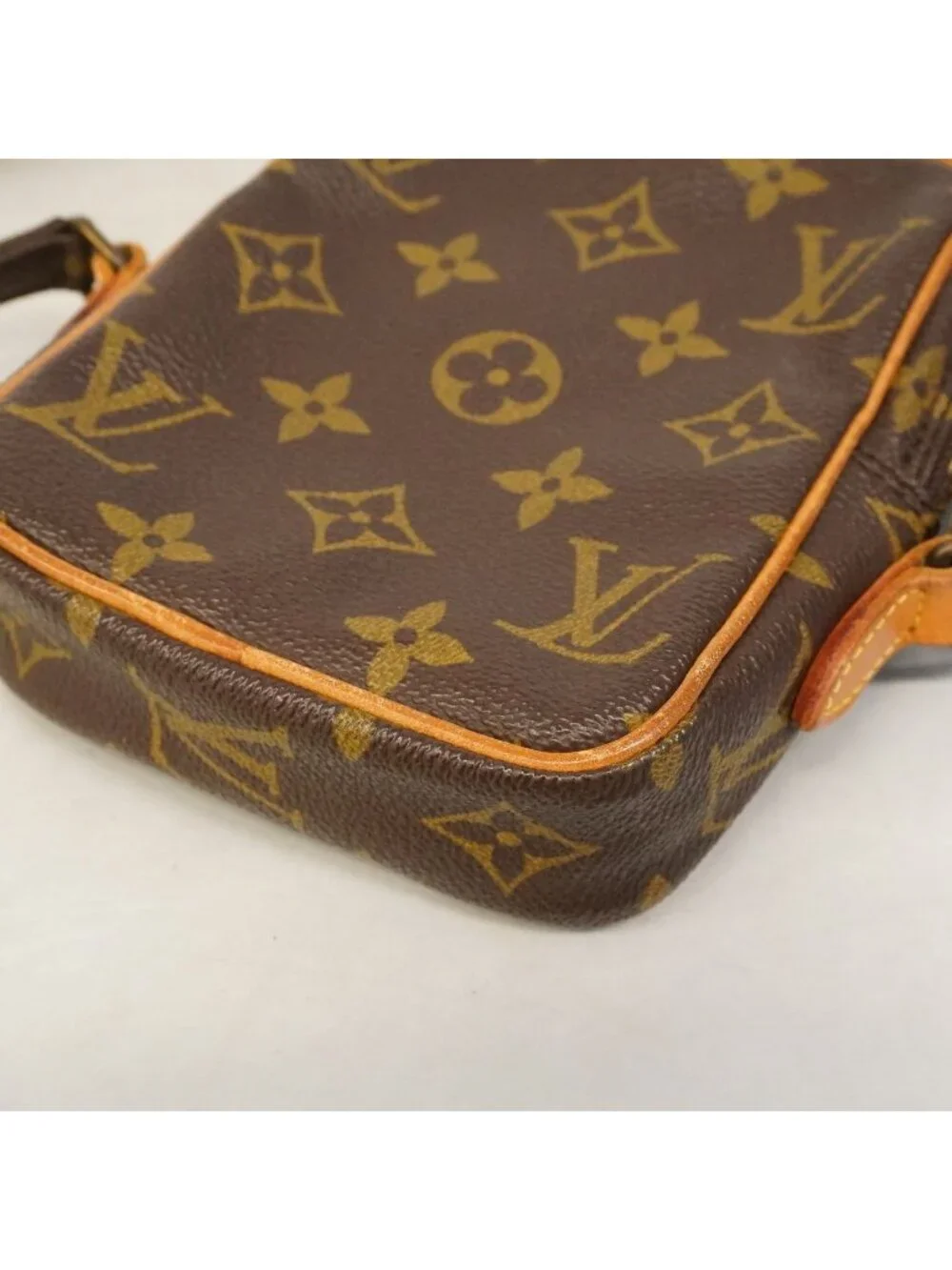 Louis Vuitton Shoulder Bag Monogram Mini Danube Brown